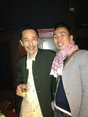 打ち上げで矢野さんと